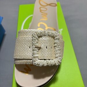 Sam Edelman Raffia Slide